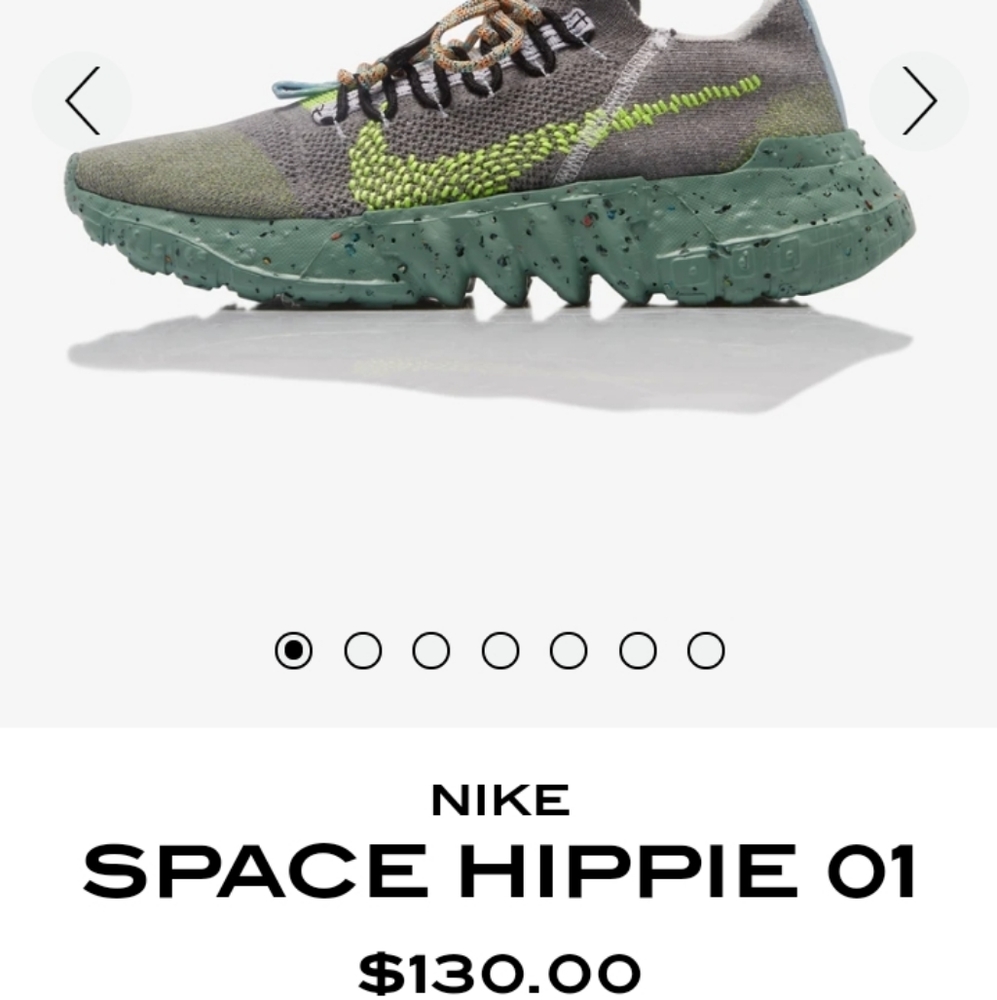 mens nike space hippie shoes